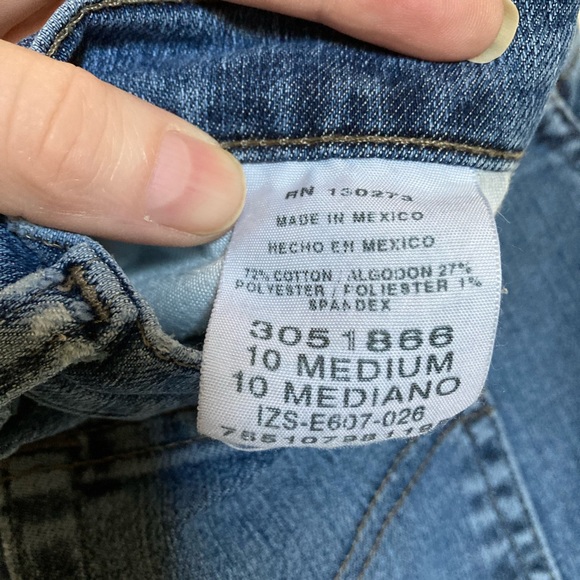 🌞Lee Relaxed Fit at the Waist Medium Wash Denim Jeans #Gy - Picture 3 of 10